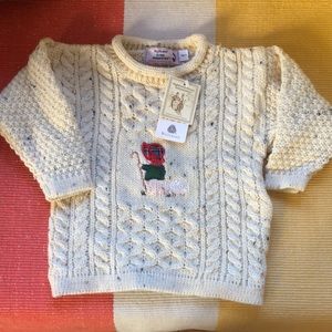Kids wool sweater from Scotland, size 2,nwt